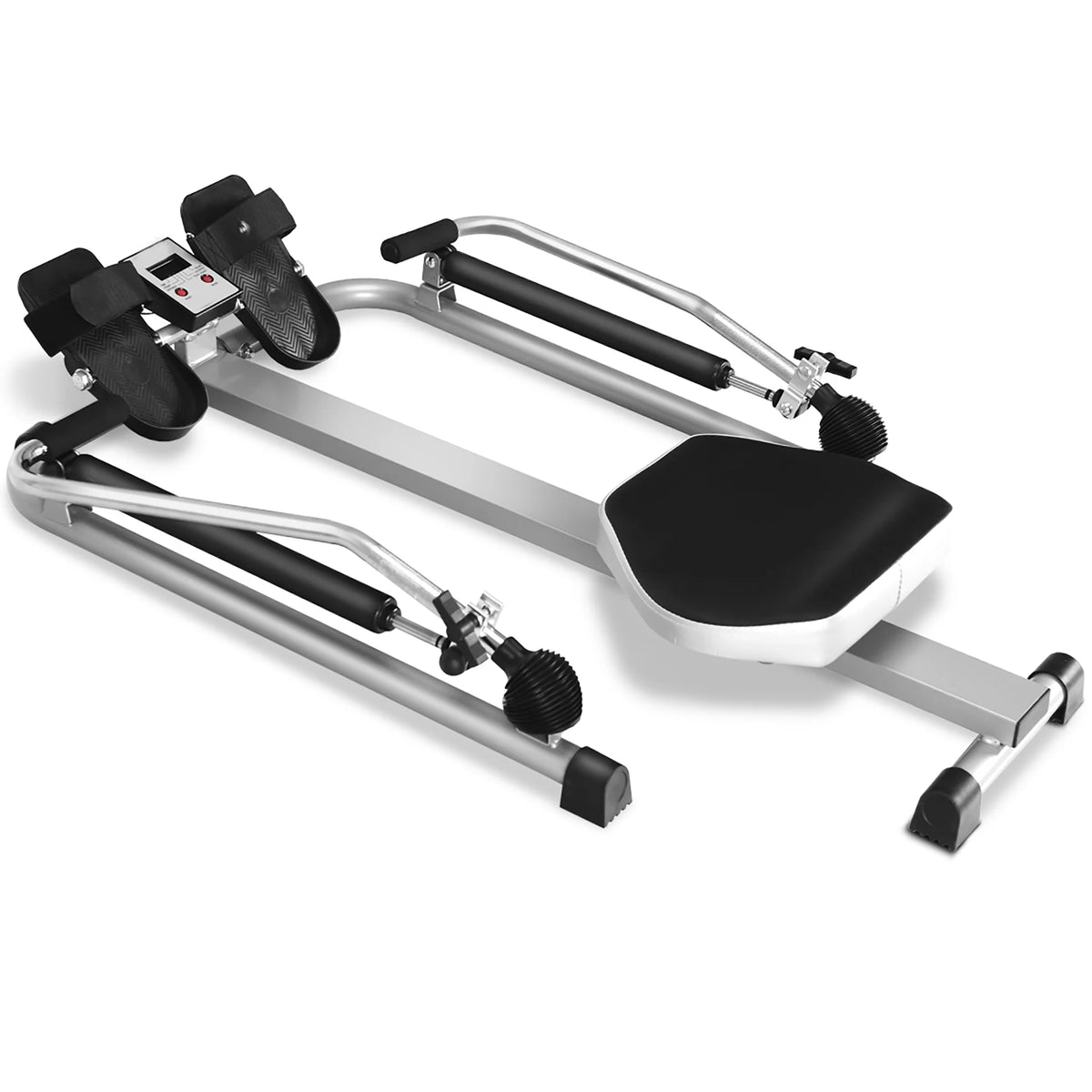 Rower with LCD Monitor and Adjustable Hydraulic Resistance P609