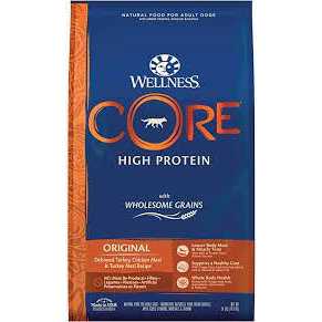 High Protein Wholesome Grains Dry Dog Food S36329