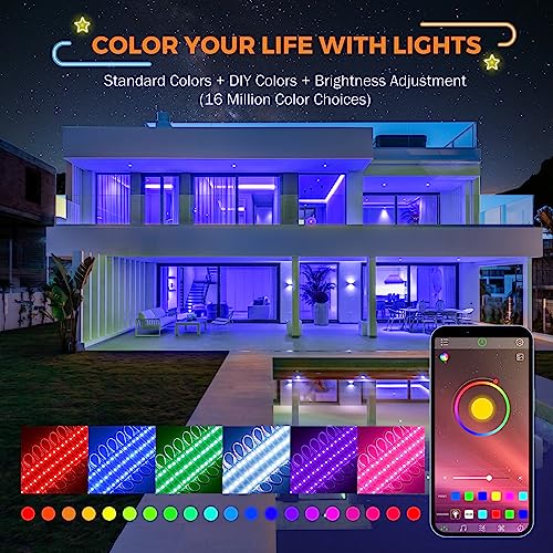100Ft RGB LED Strip Lights Kit A29316