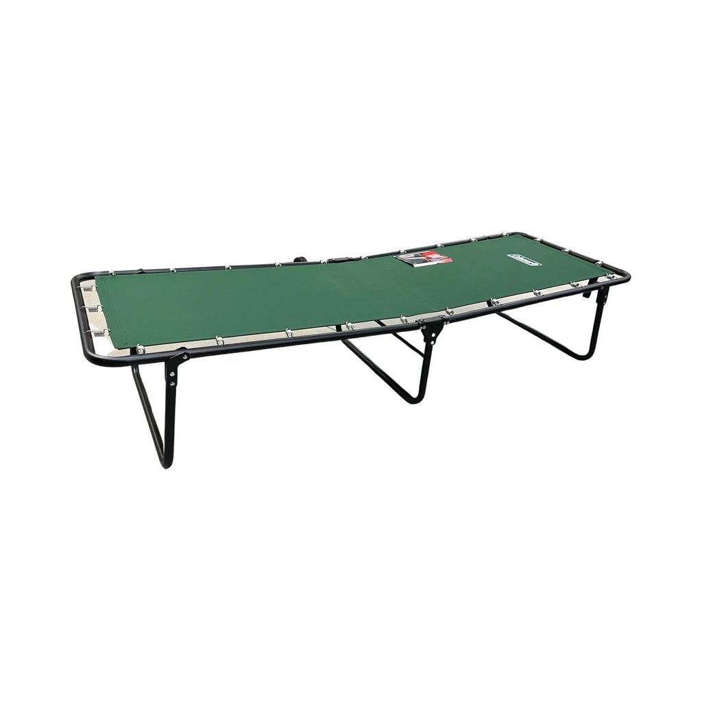 Camping Cot with Foam Sleeping Pad, 26 x 13 x 75 in, Green G83443