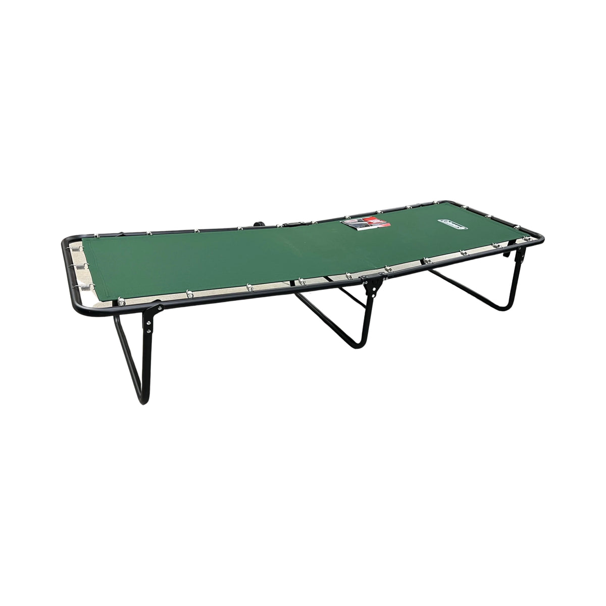 Camping Cot with Foam Sleeping Pad, 26 x 13 x 75 in, Green G83443