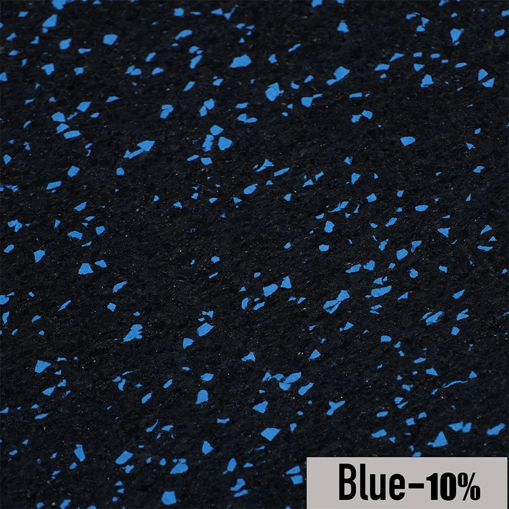 Blue 4'x10' 1/4 Rubber Flooring Roll B76283