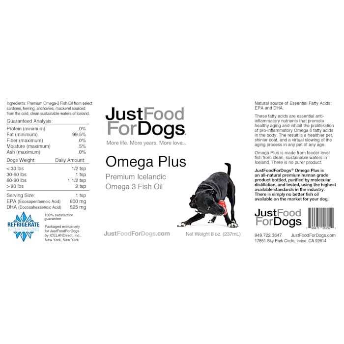 Omega Plus Fish Oil for Dogs I400016