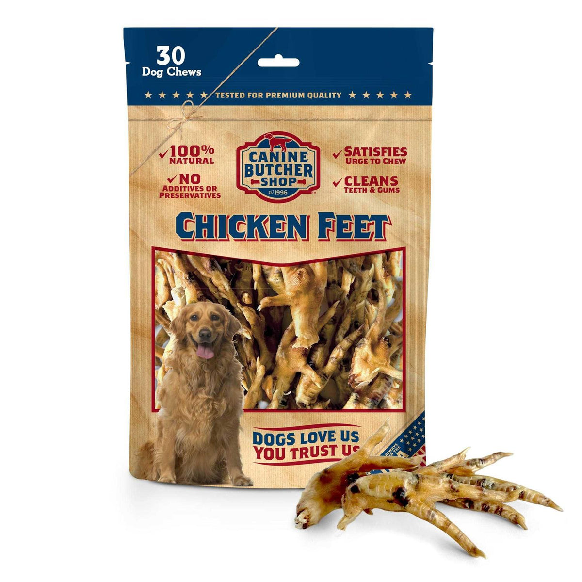 Chicken Feet Dog Treats W35372