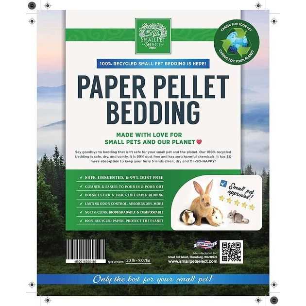 Pelleted Paper Bedding for Small Animals U12305