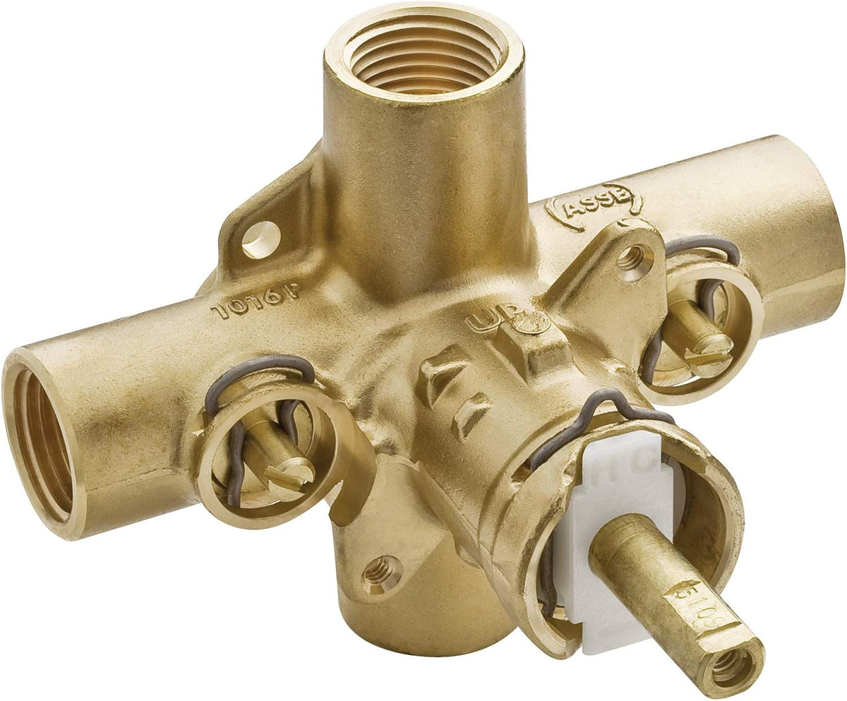 Pressure Balancing Shower Valve with Stops, 1/2-Inch IPS X406