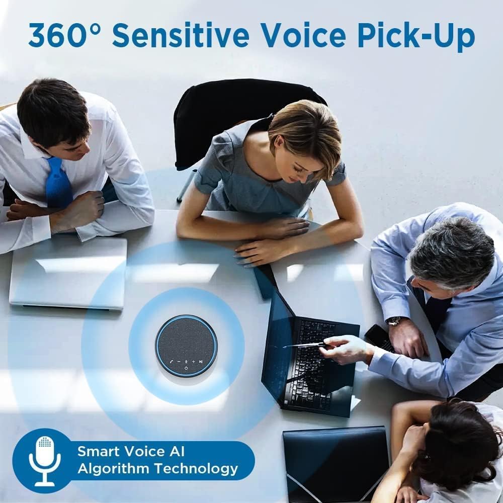 Bluetooth Conference Speaker with 3 AI Microphone G38906