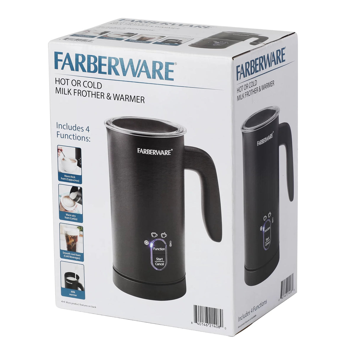 10 oz Electric Milk Frother Black D93581