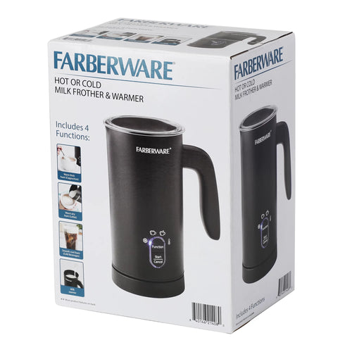 10 oz Electric Milk Frother Black D93581