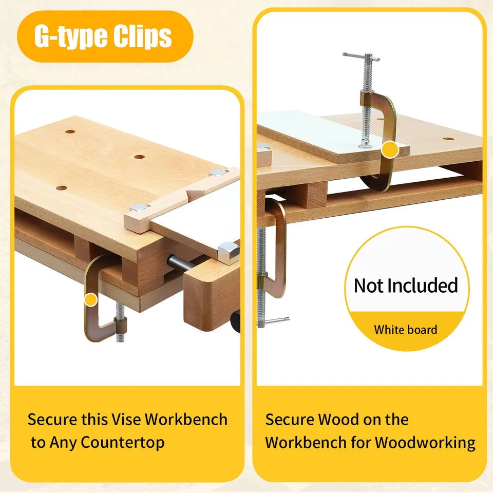 Portable Wood Vise Workbench D949541