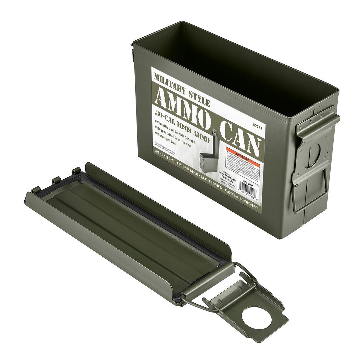 Metal 0.30 Caliber Ammo Can J73230