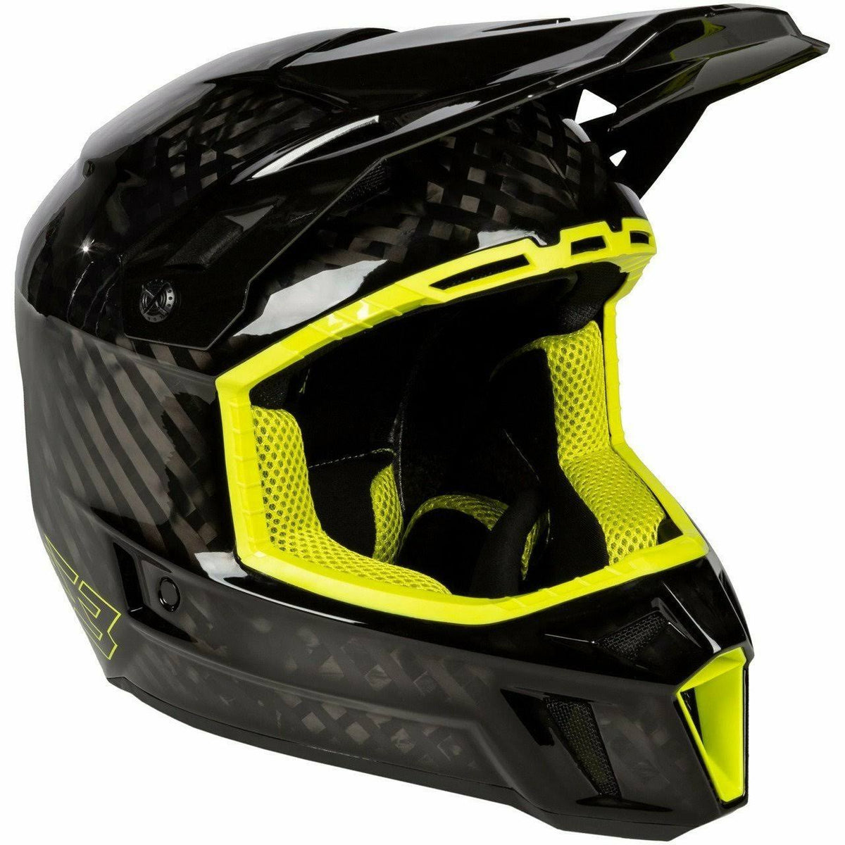 White Carbon Helmet D3934