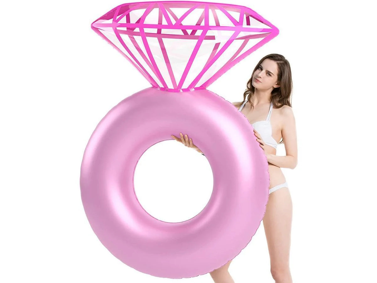 Pink Inflatable Pool Float V40333
