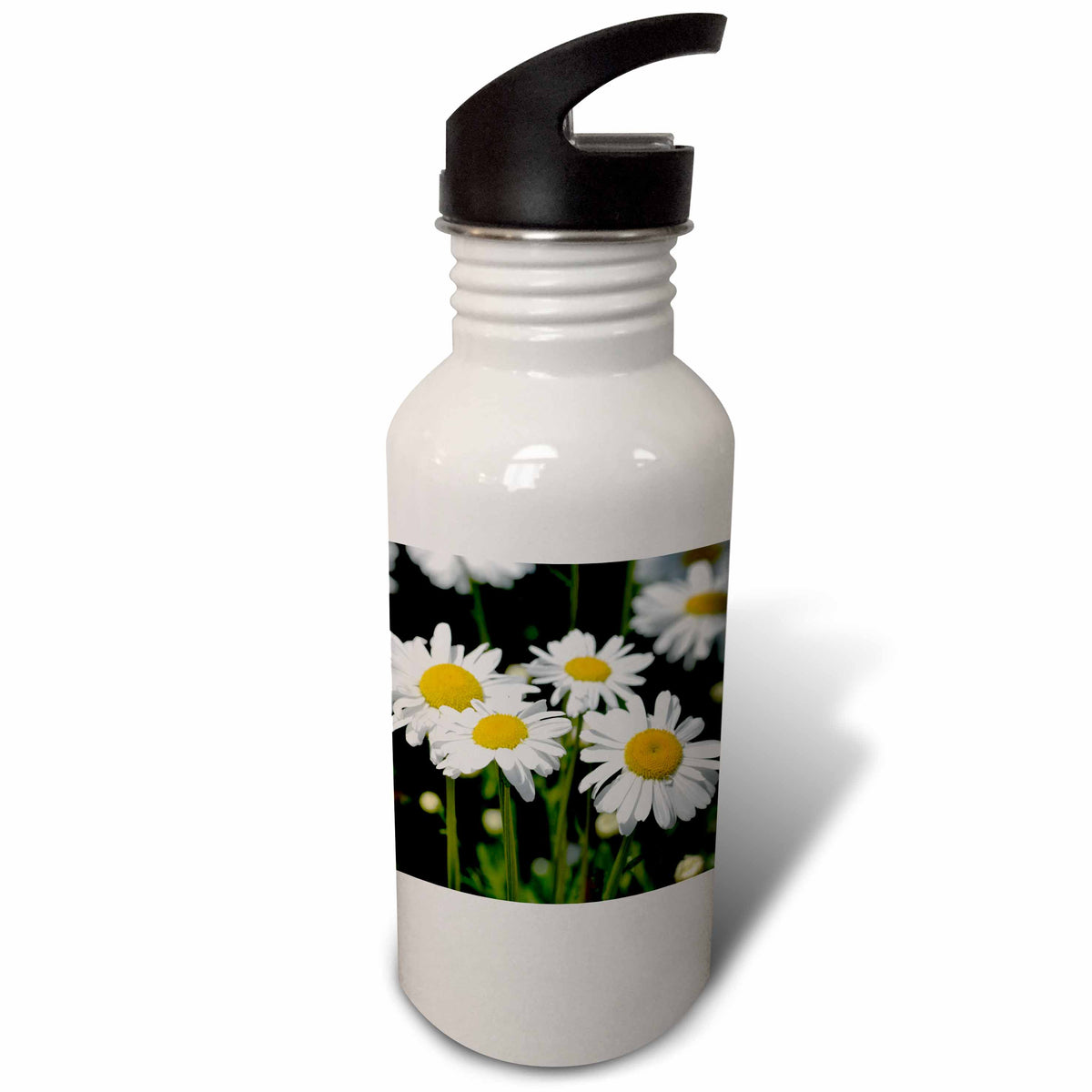 21 oz Floral Print Sports Water Bottle X356