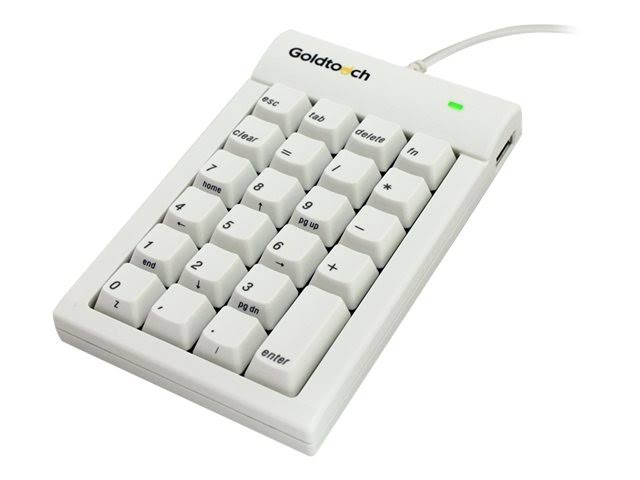 White Numeric Keypad Z404