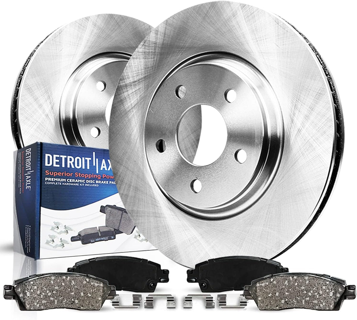 10.95" Front Disc Rotors and Brake Pads for Ford Escape Mazda Tribute Mercury Mariner R1933