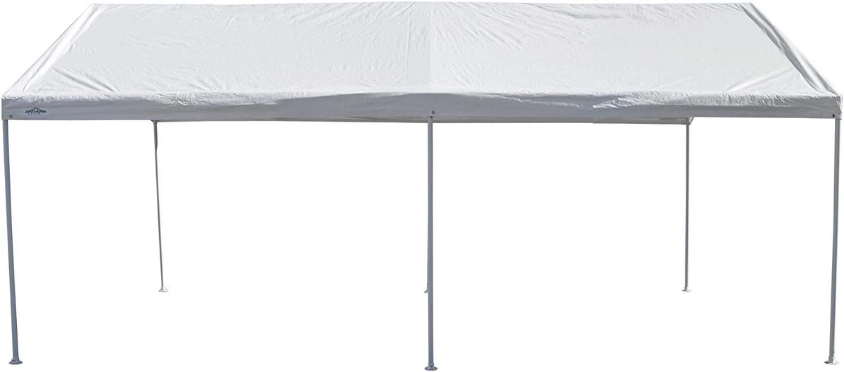 White 10' x 15' Carport Shelter A3141