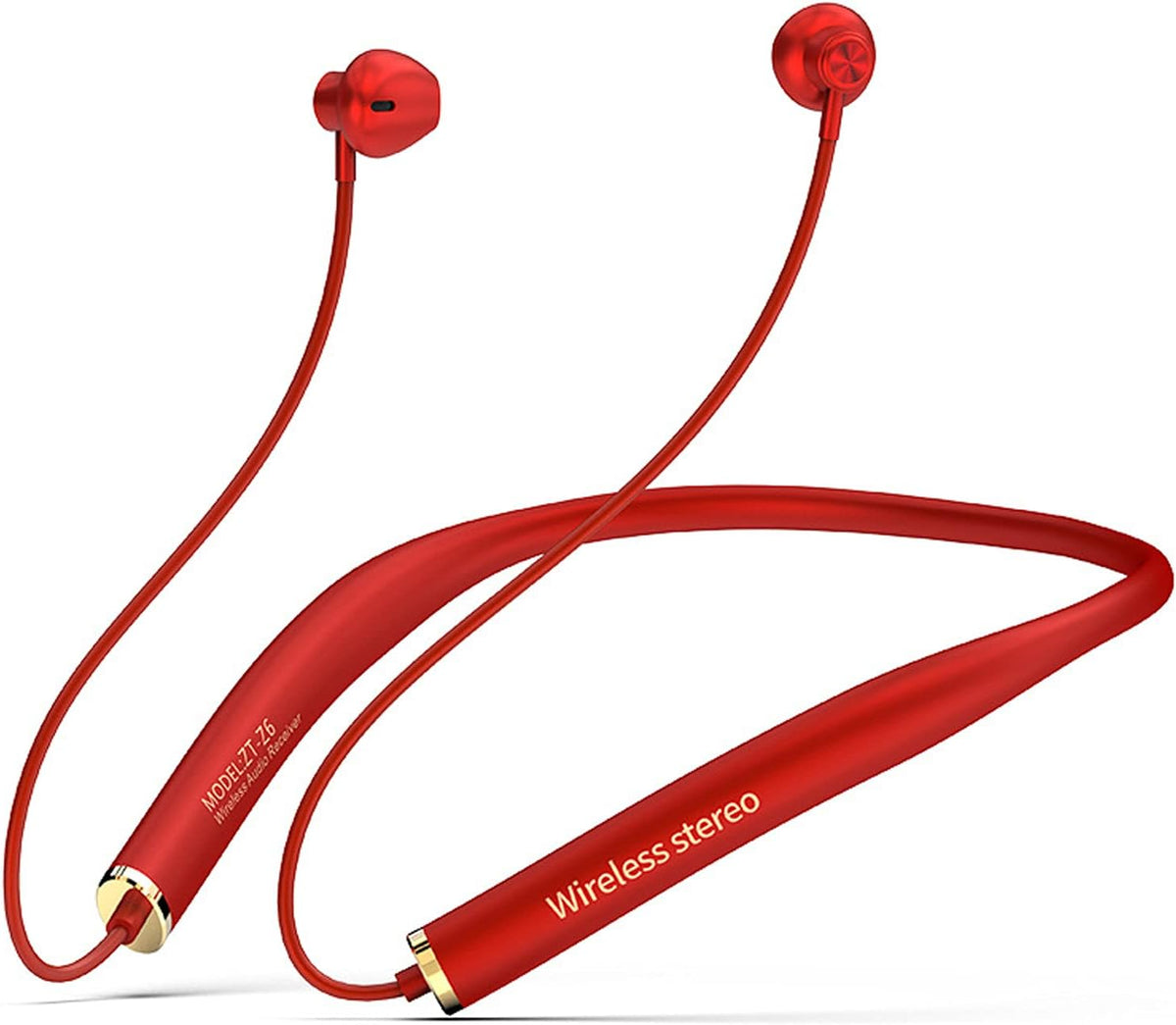 Wireless Earbuds Neckband with Mic Noise Cancelling Headset 400 Hours Standby K6625