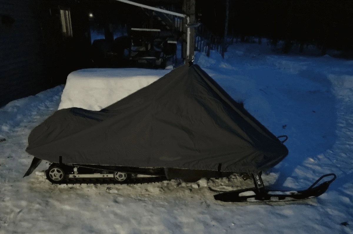 200 Denier All Black Snowmobile Cover L6062