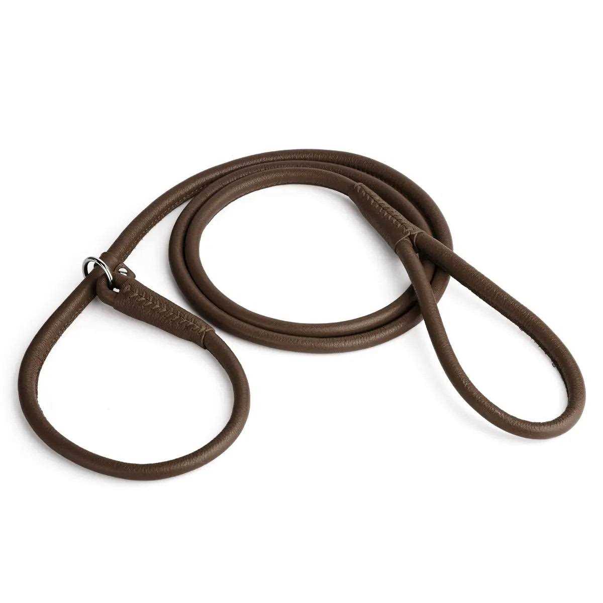 Leather Round Slip Lead B681983