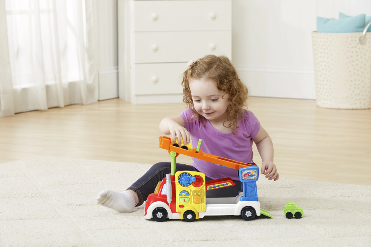 Big Rig Car Carrier Playset with Two Vehicles Q799651