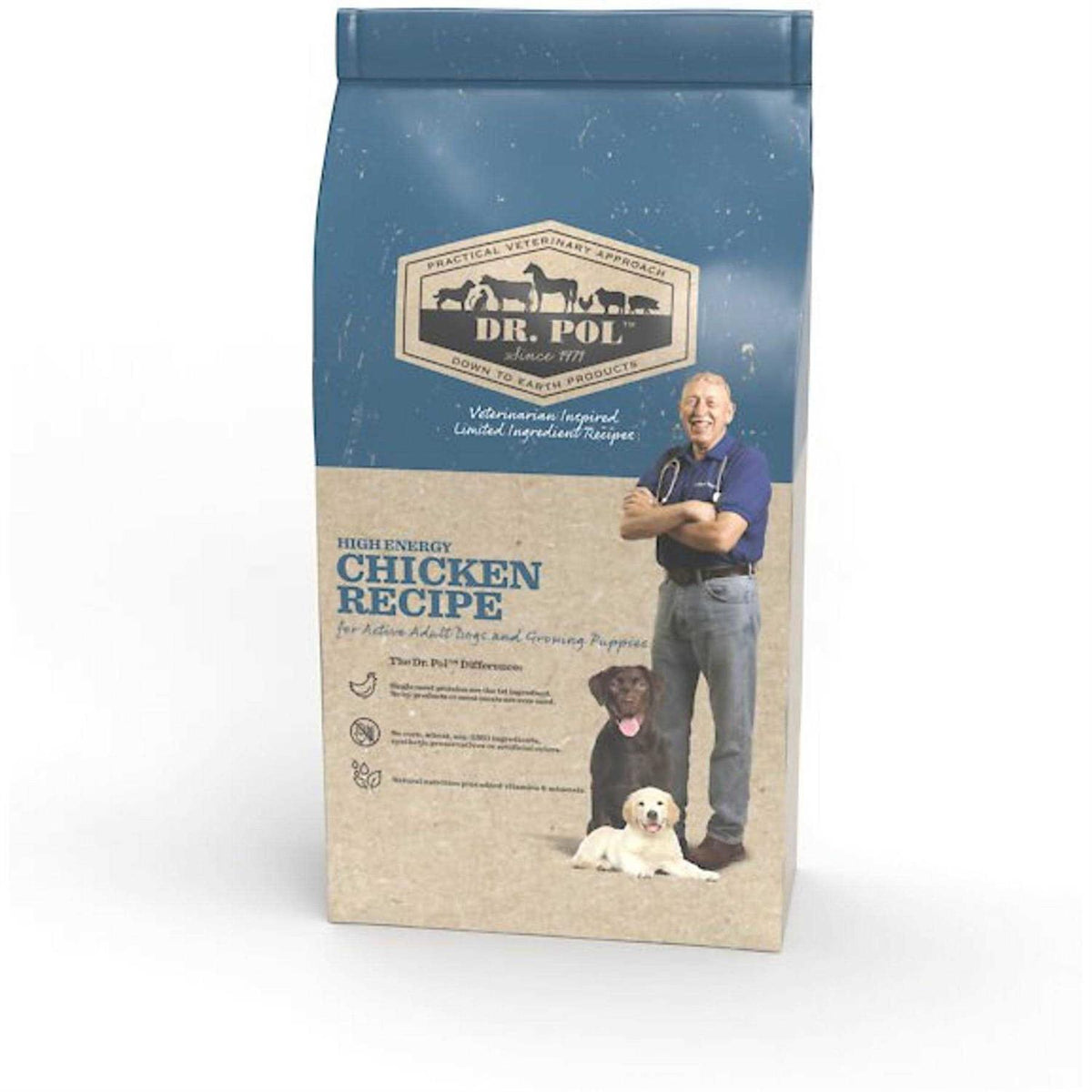 High Energy Chicken Recipe Dry Dog Food F612