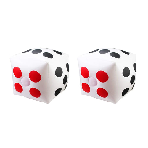 2pc 13 Inch Inflatable Dice Set T57096