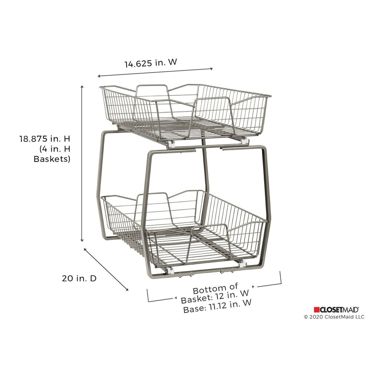 2-Tier Kitchen Cabinet Organizer J63845