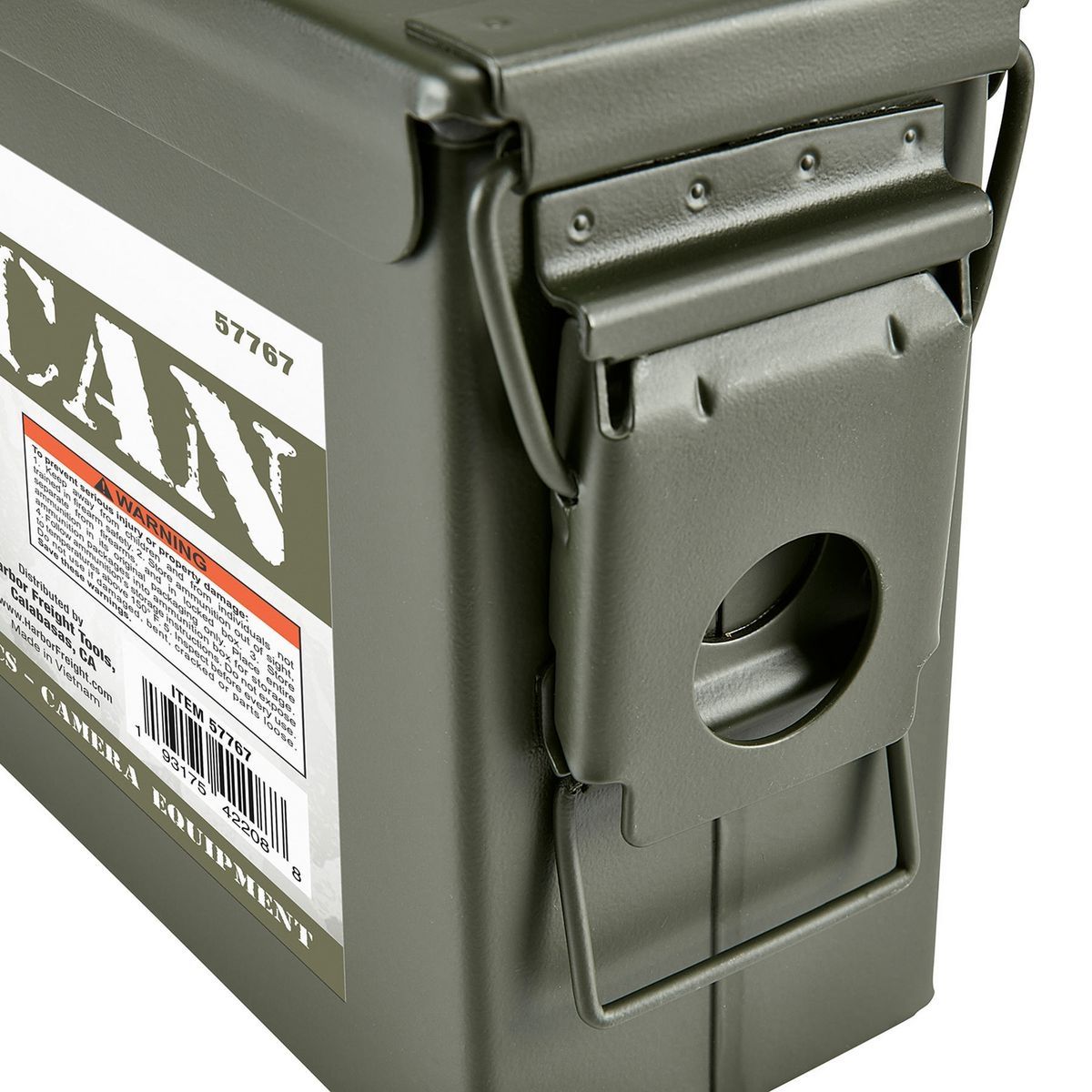 Metal 0.30 Caliber Ammo Can J73230