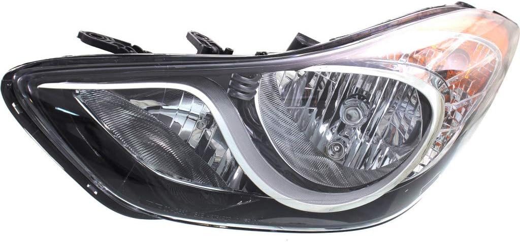 Passenger Side Headlight Assembly for Hyundai Elantra Sedan 2011 2012 2013 M92269
