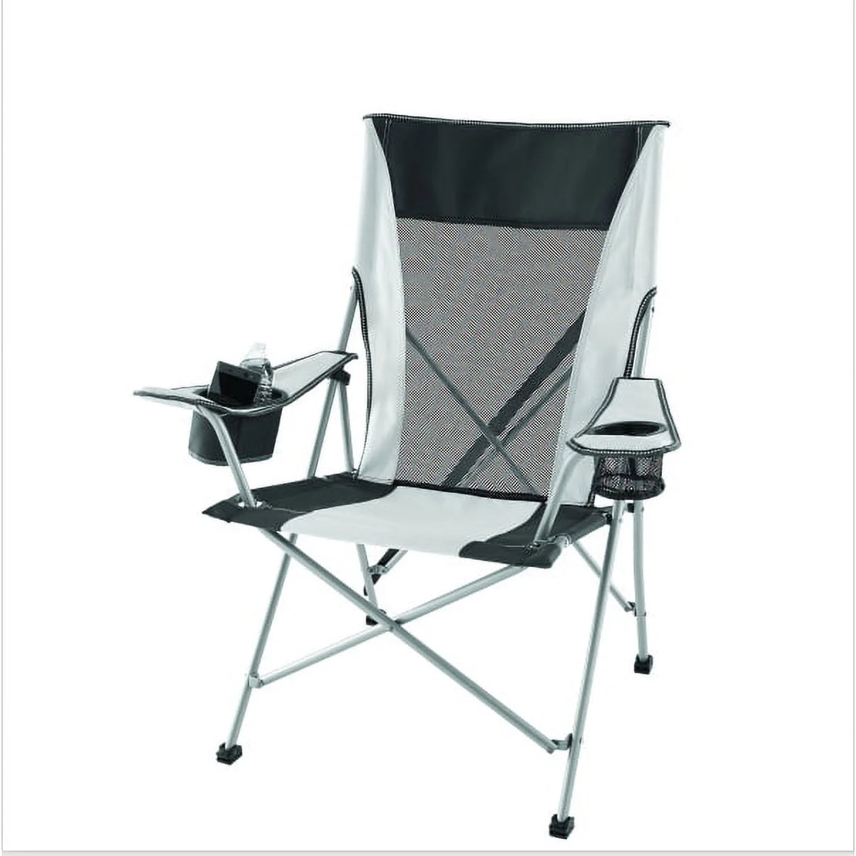 Gray and Black Mesh Camp Chair H774315