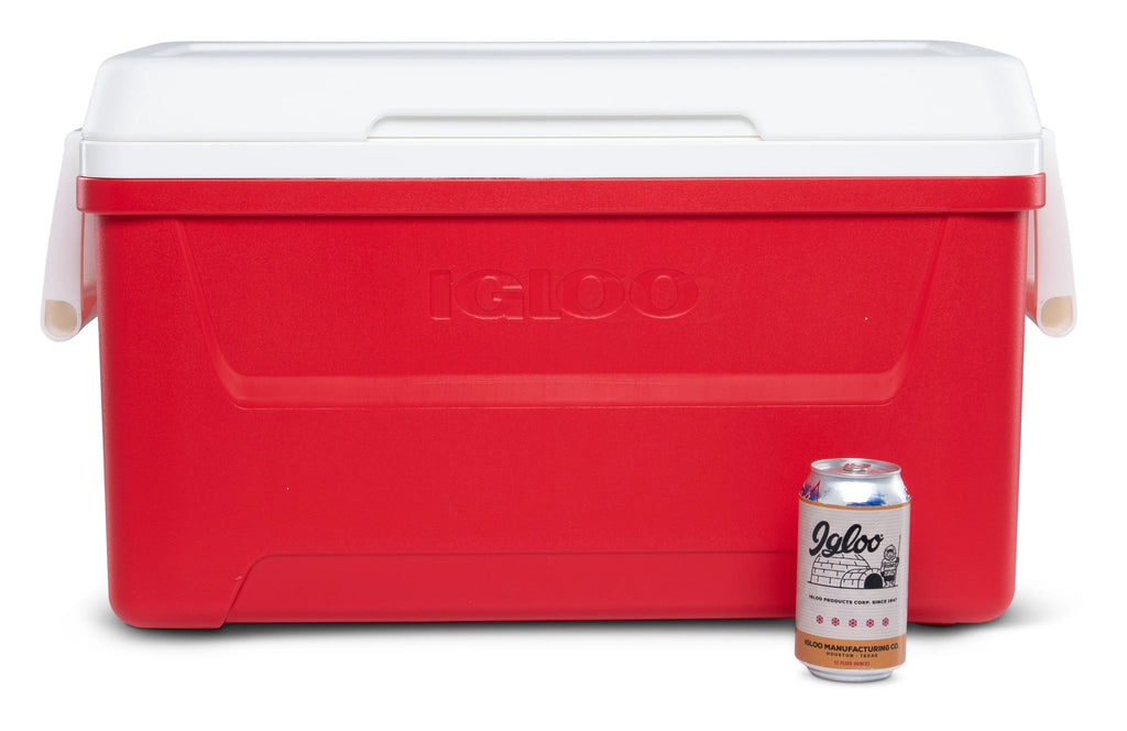 48 QT Red Ice Chest Cooler R913503
