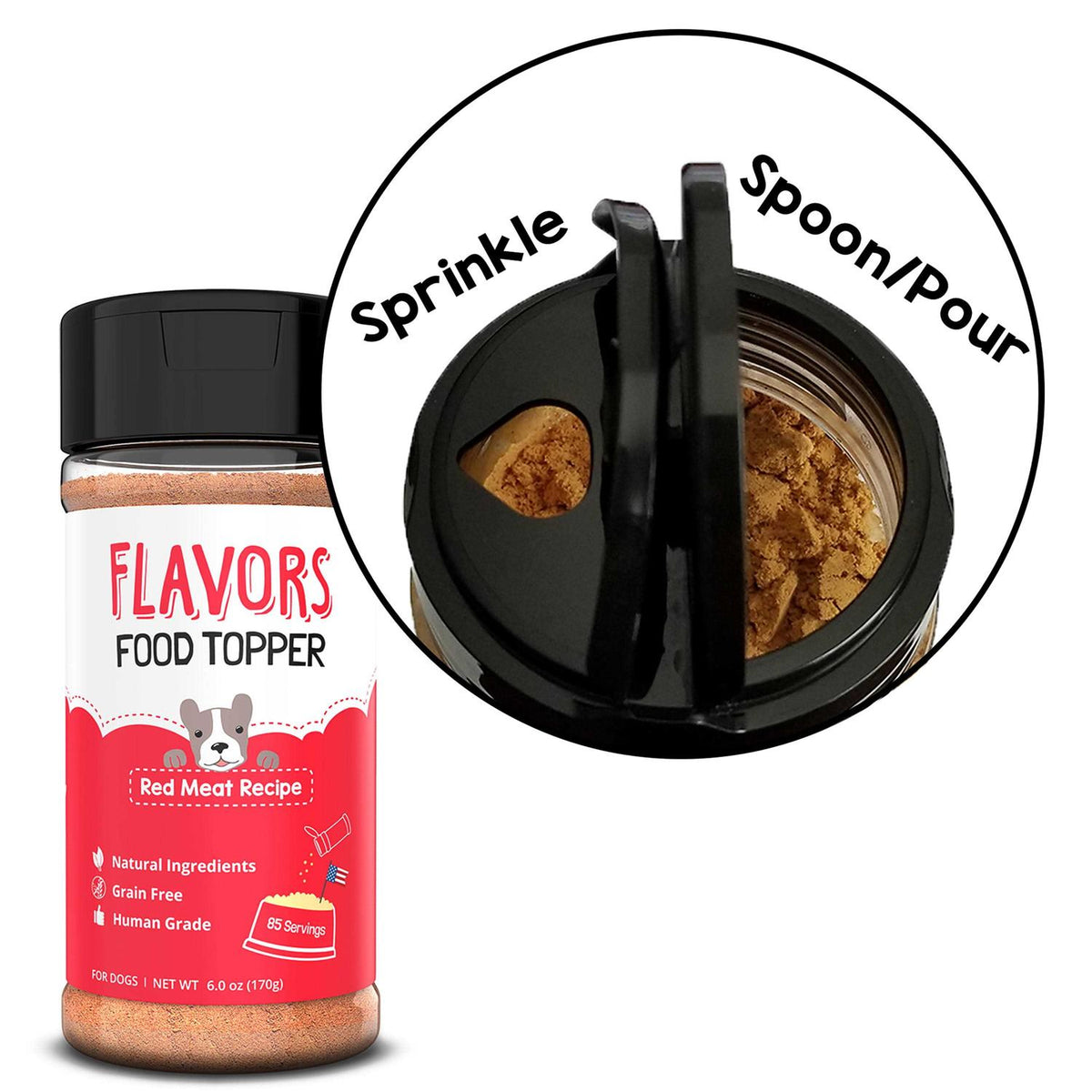Red Meat Recipe Food Topper A757