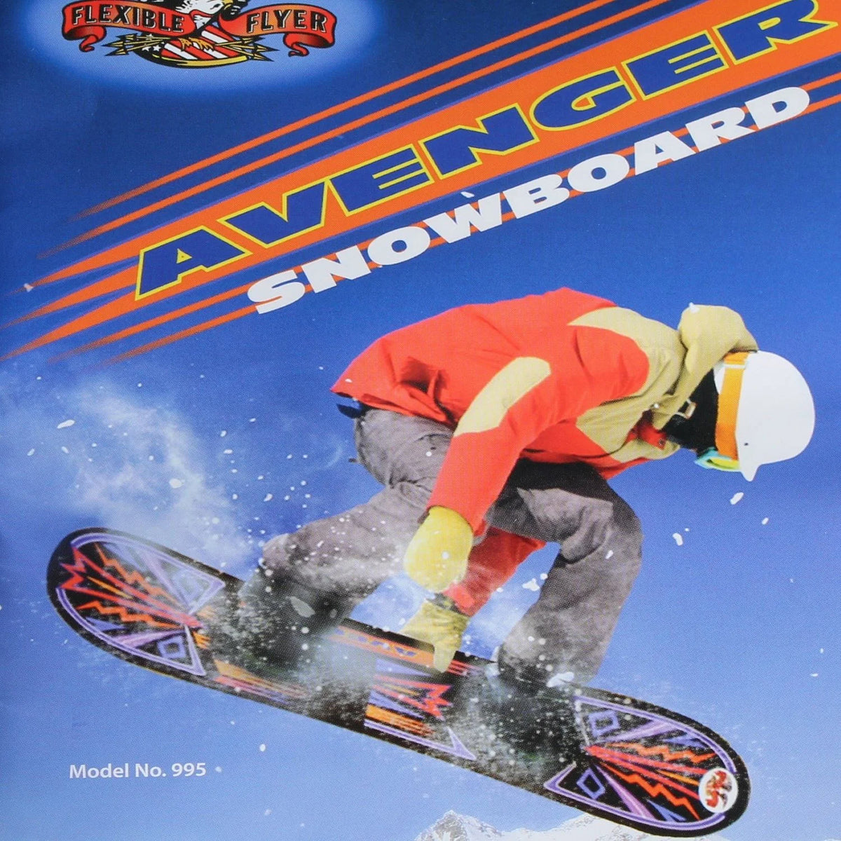 Plastic Snowboard with Foot Straps H56072