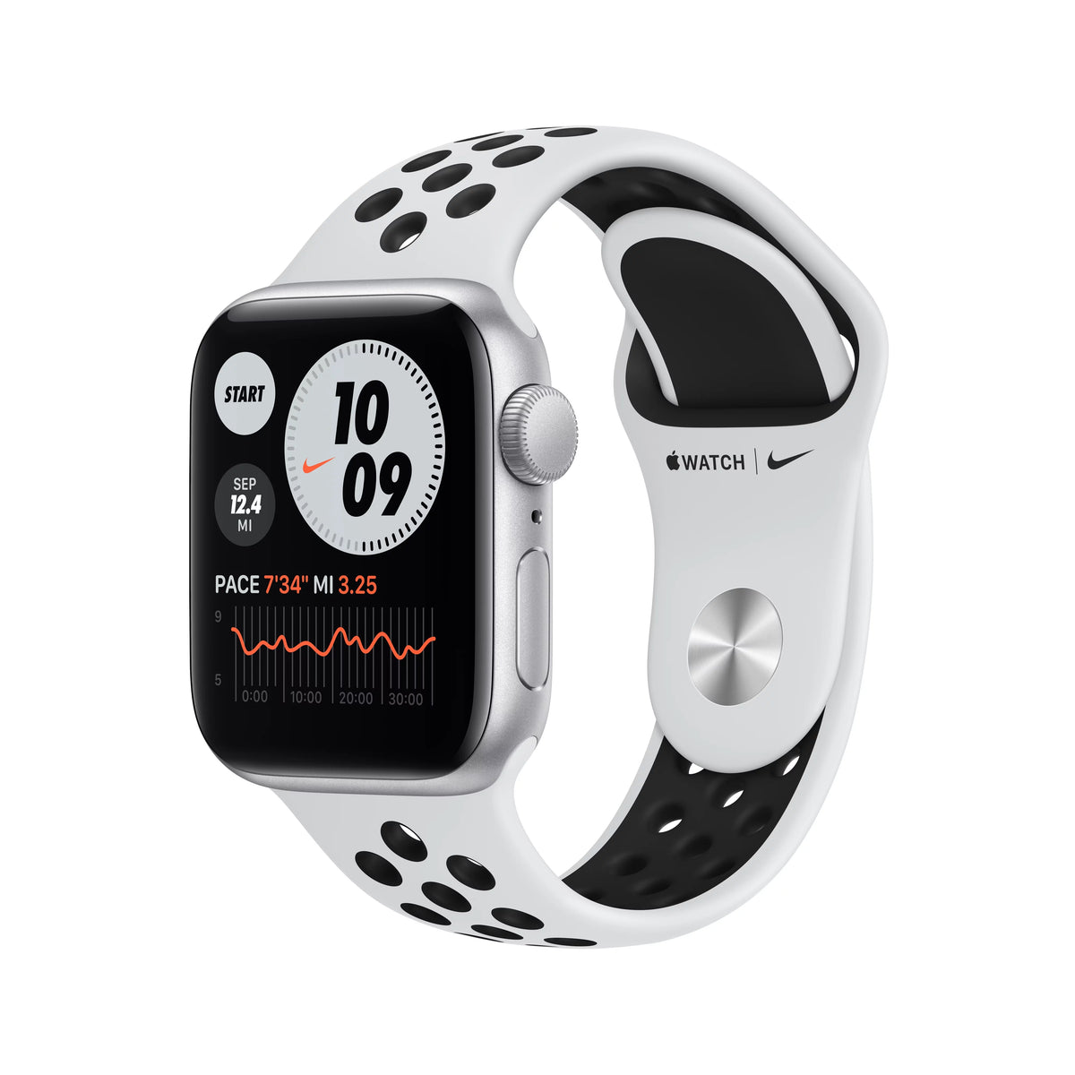 Silver 40mm Aluminum Case Smartwatch O31130