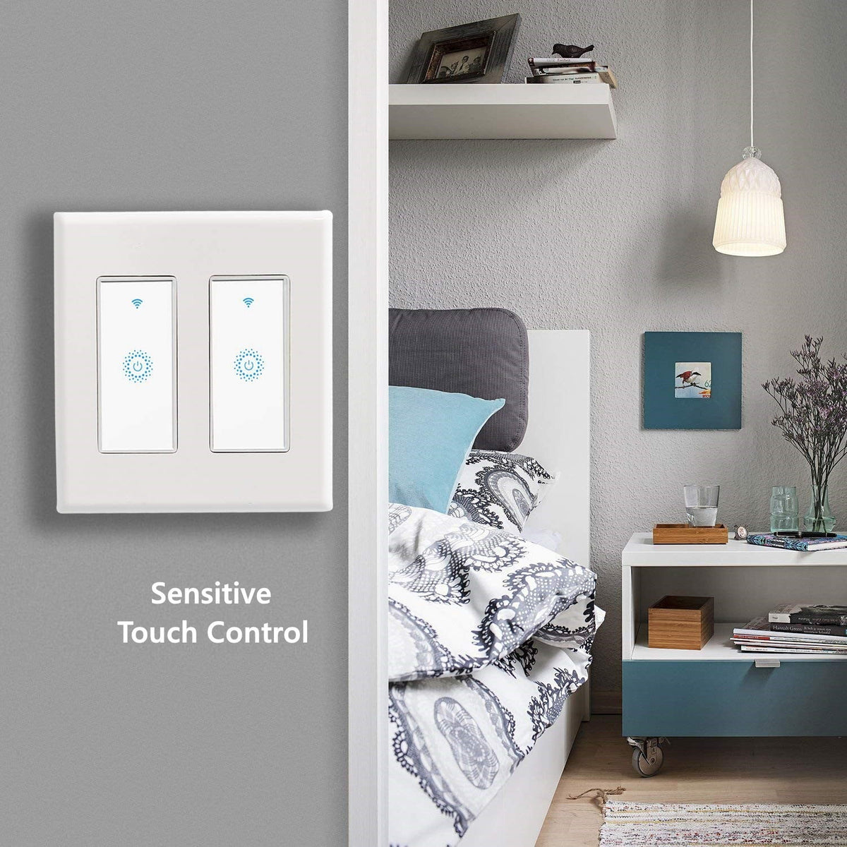 Wi-Fi Light Switch Single Pole A207695