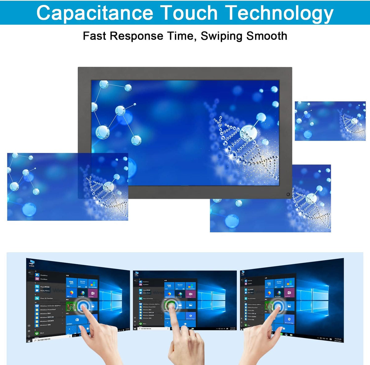 12.1 Inch Touchscreen Monitor with HDMI/VGA/BNC/AV/USB Input F316110