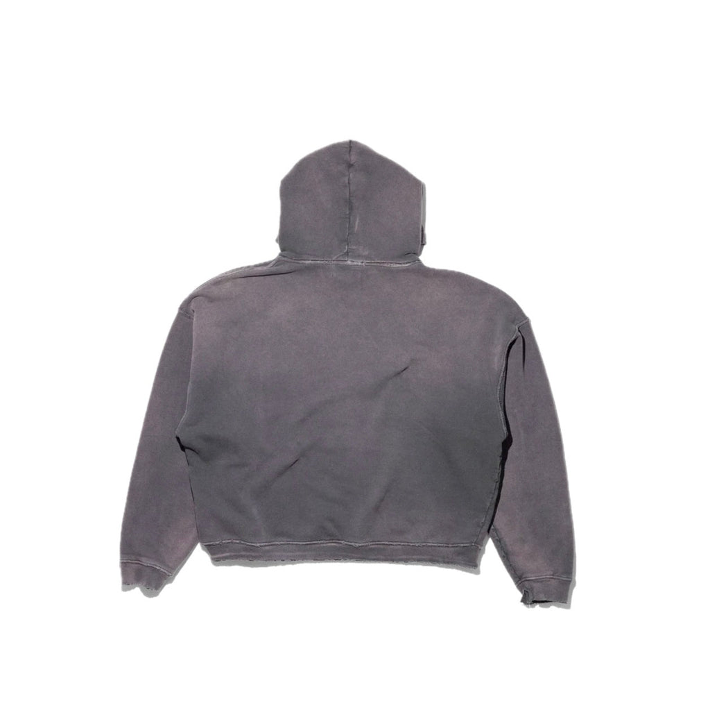 ERD Sun‑Faded Distressed Pullover Hoodie
