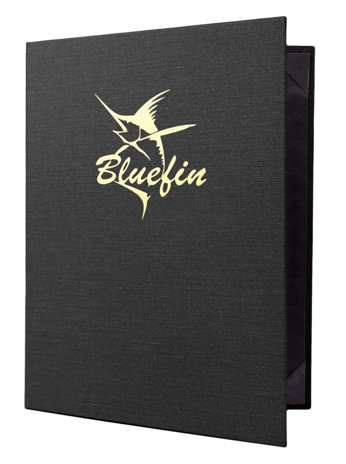 Black Casebound Menu M1857