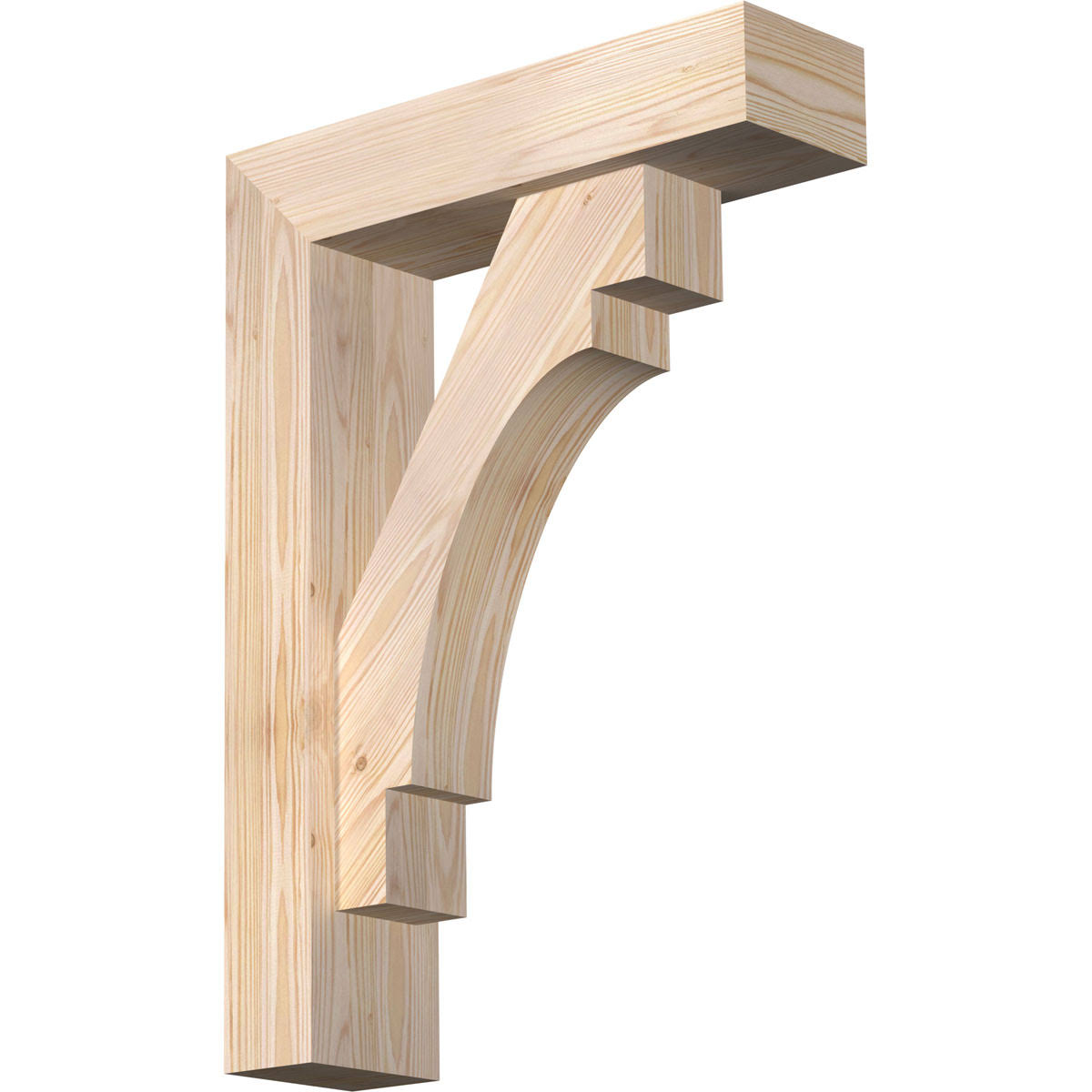 5 1/2x22W x 20x22D x 28x22H Douglas Fir Bracket I46074