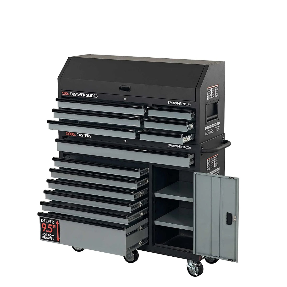 13-Drawer Tool Chest and Rolling Cabinet Combo R771