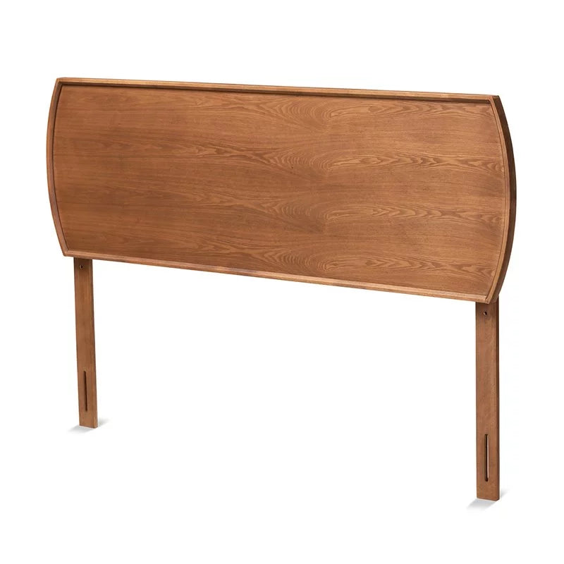 Walnut Finished Wood Full Size Headboard I1948