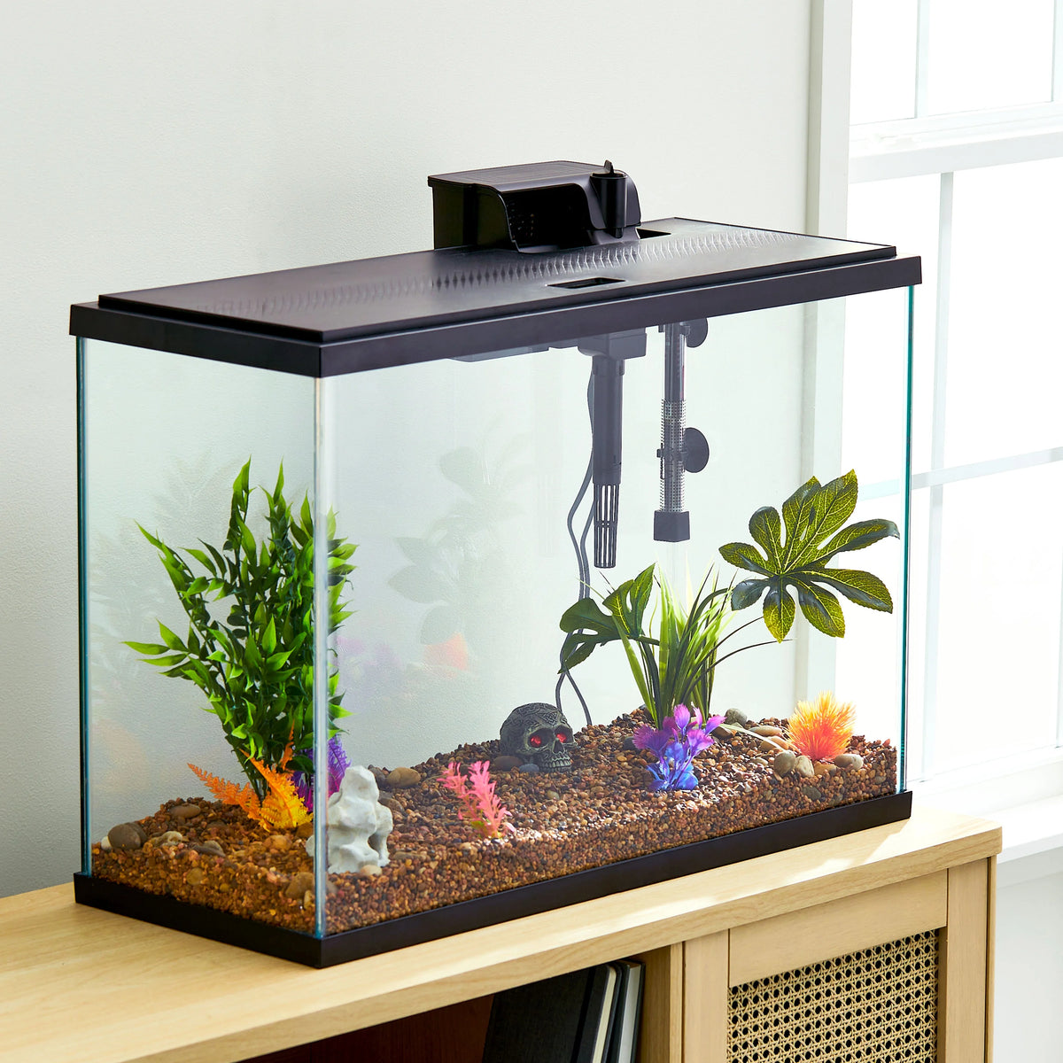 29 Gallon Glass Aquarium Starter Kit C2457