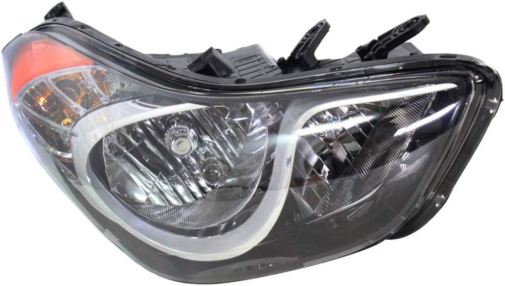 Passenger Side Headlight Assembly for Hyundai Elantra Sedan 2011 2012 2013 M92269