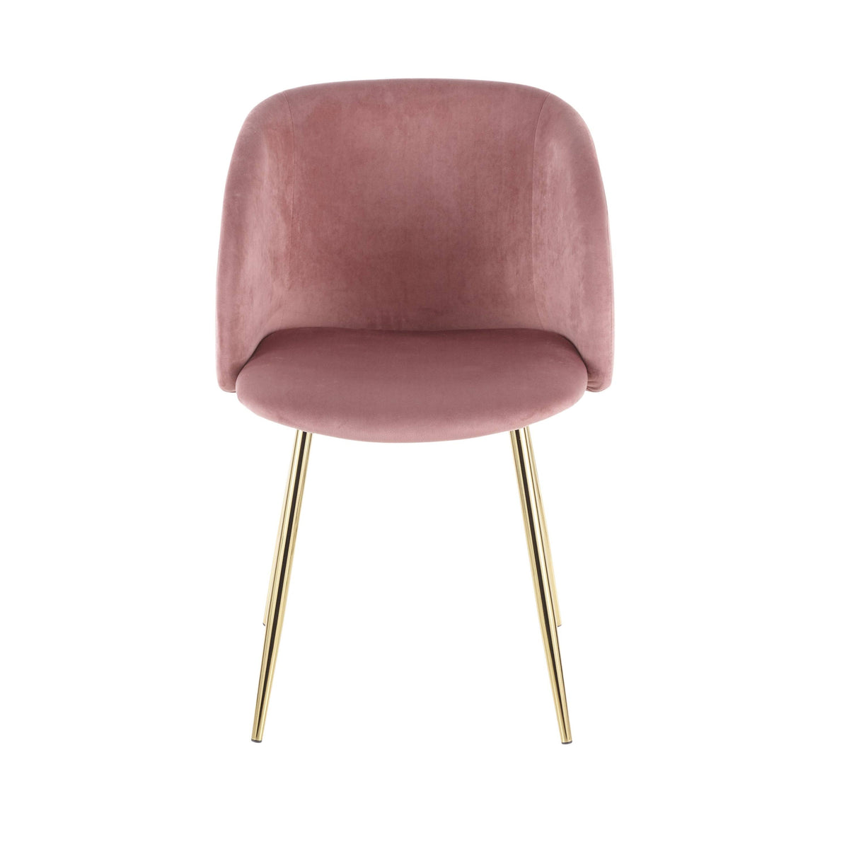 Black Velvet and Chrome Chair Set of 2 Q3396