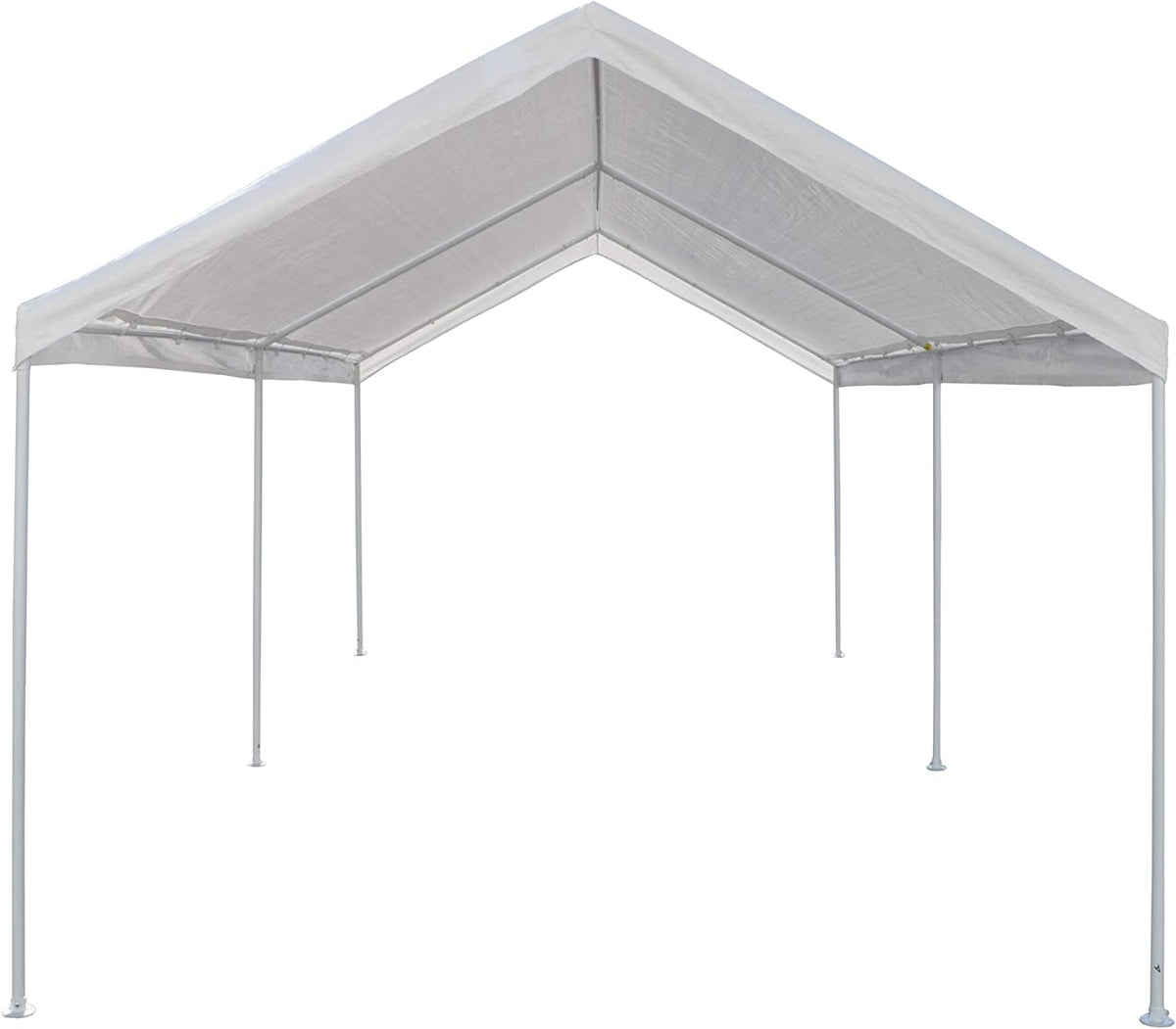 White 10' x 15' Carport Shelter A3141