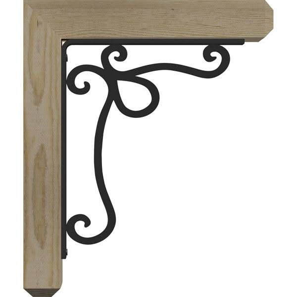 Douglas Fir Iron Bracket A717114