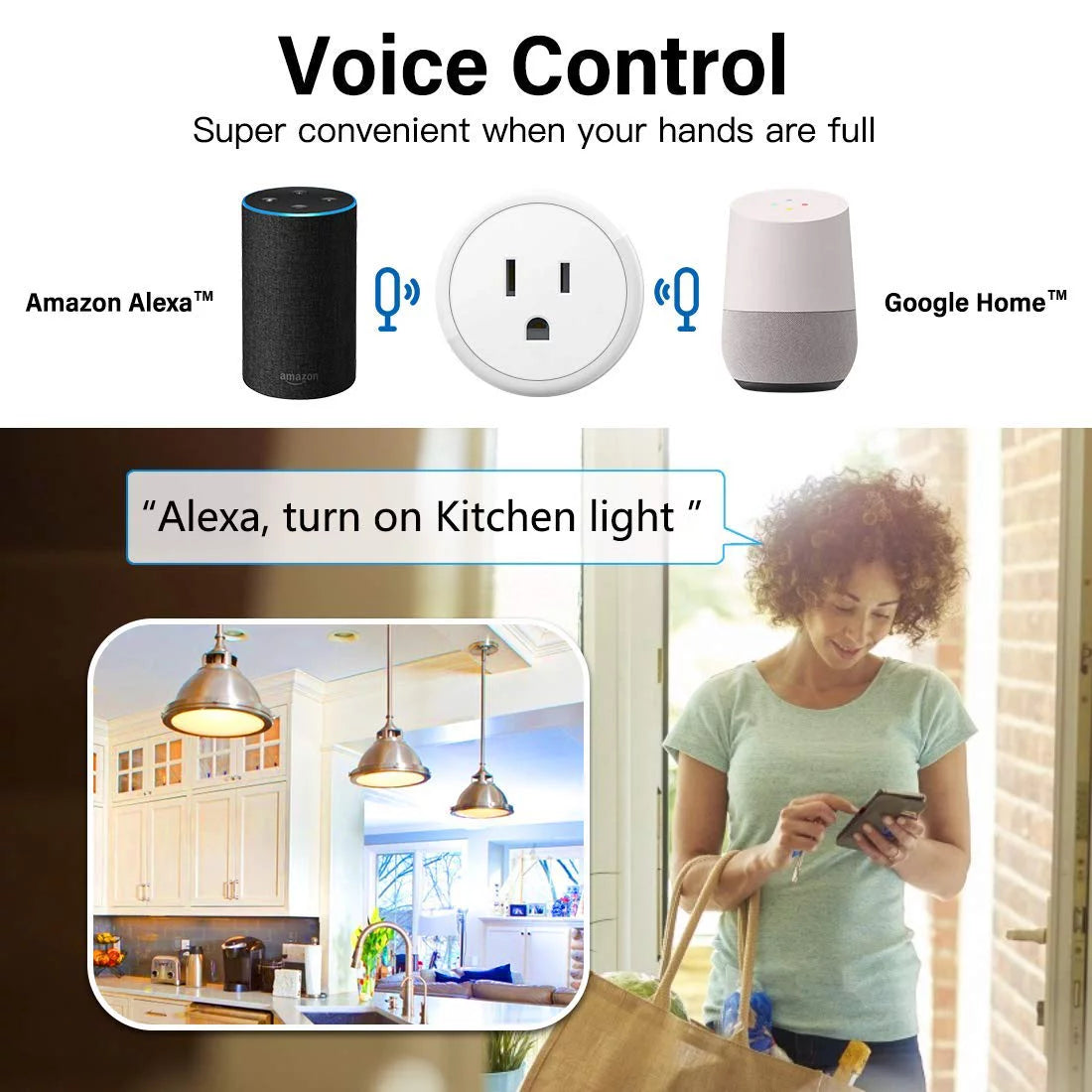 Wi-Fi Smart Plug 2 Pack Q57388