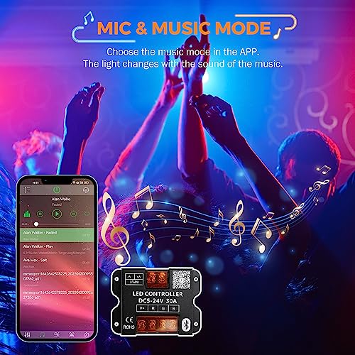 100Ft RGB LED Strip Lights Kit A29316