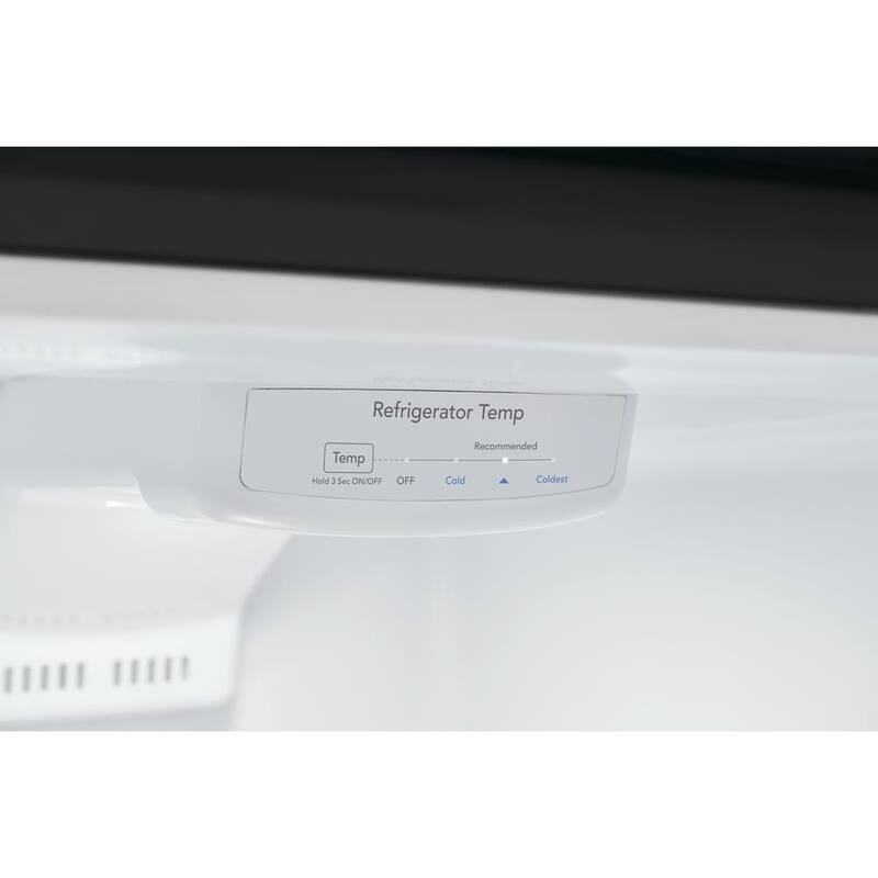 10.1 cu. ft. Black Top Freezer Refrigerator O110